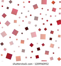 Dark Red, Yellow vector seamless background with rectangles. Decorative design in abstract style with rectangles. Pattern for commercials.