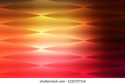 Dark Red, Yellow vector seamless layout with lines, rectangles. Beautiful illustration with rectangles and squares. Trendy design for wallpaper, fabric makers.