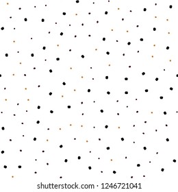 Dark Red, Yellow vector seamless background with bubbles. Beautiful colored illustration with blurred circles in nature style. Pattern for design of window blinds, curtains.