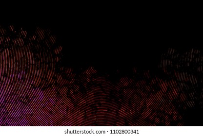 Dark Red, Yellow vector template with liquid shapes. Shining illustration, which consist of blurred lines, circles. Marble style for your business design.