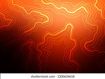 Dark Red, Yellow vector template with bubble shapes. A completely new color illustration in marble style. Marble style for your business design.