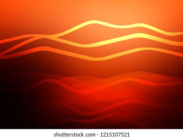 Dark Red, Yellow vector template with repeated sticks. Blurred decorative design in simple style with lines. The pattern can be used for websites.