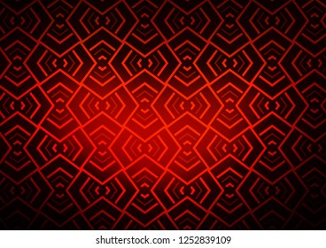 Dark Red, Yellow vector template with repeated sticks. Lines on blurred abstract background with gradient. Pattern for websites, landing pages.