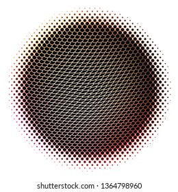 Dark Red, Yellow vector template with circles. Colorful illustration with gradient dots in nature style. Pattern for wallpapers, curtains.