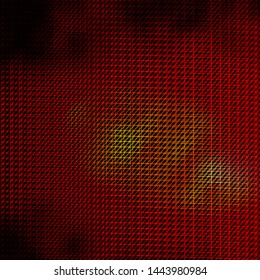 Dark Red, Yellow vector template with lines. Modern abstract illustration with colorful lines. Pattern for booklets, leaflets.