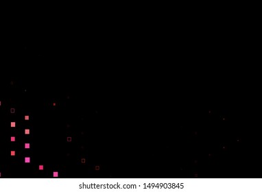 Dark Red, Yellow vector template with square style. Illustration with set of colorful rectangles. Smart design for your business advert.