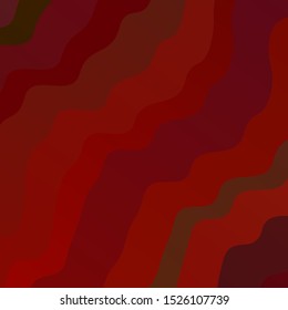 Dark Red, Yellow vector template with lines. Gradient illustration in simple style with bows. Pattern for booklets, leaflets.