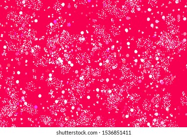 Dark Red, Yellow vector template with chaotic shapes. Modern abstract illustration with colorful random forms. Elegant design for wallpapers.