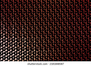 Dark Red, Yellow vector template with repeated sticks. Colorful shining illustration with lines on abstract template. Pattern for ad, booklets, leaflets.