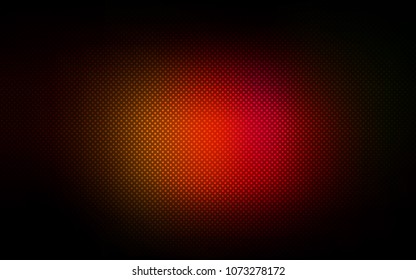 Dark Red, Yellow vector texture with disks. Glitter abstract illustration with blurred drops of rain. Pattern can be used for beautiful websites.