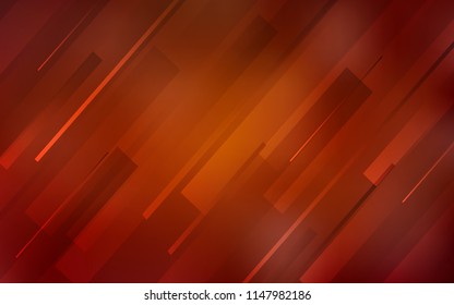 Dark Red, Yellow vector texture with colored lines. Modern geometrical abstract illustration with Lines. Template for your beautiful backgrounds.