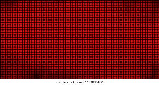 Dark Red, Yellow vector texture with disks. Colorful illustration with gradient dots in nature style. Pattern for wallpapers, curtains.