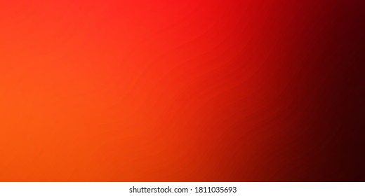Dark Red, Yellow vector texture with circular arc. Colorful illustration with curved lines. Design for your business promotion.