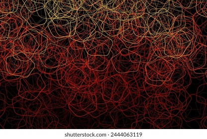 Dark Red, Yellow vector texture with abstract forms. Modern abstract illustration with colorful random forms. Best smart design for your business.