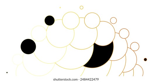 Dark Red, Yellow vector texture with circles. Abstract illustration with colorful spots in nature style. Pattern for wallpapers, curtains.