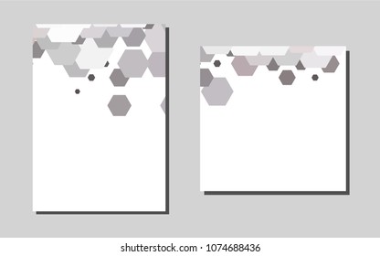 Dark Red, Yellowvector layout for Leaflets. Beautiful colored sample in A4 size. Beautiful design for cover of notepads.