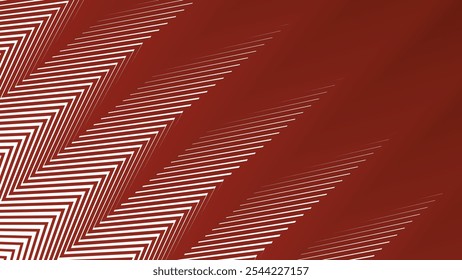 Vermelho escuro zigue padrão listras linha abstrato fundo