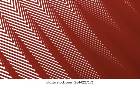Dark Red zig zag pattern stripes line abstract background