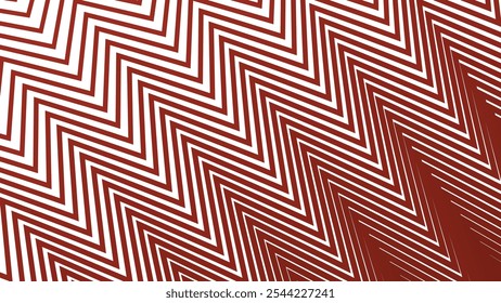 Vermelho escuro zigue padrão listras linha abstrato fundo