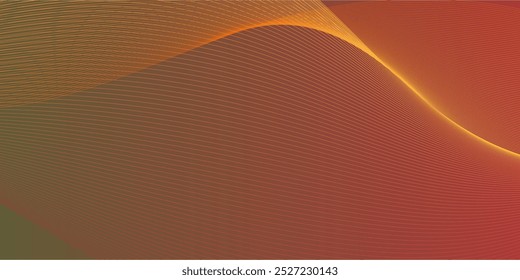 A dark reddish-brown background with light orange-yellow flowing lines.