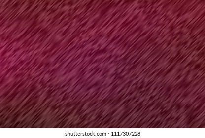Dark redish Purple vector pattern with narrow lines. Lines on blurred abstract background with gradient. The pattern can be used for websites.