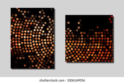 Dark Redvector background for presentations. Modern abstract design concept with colorful gradient. The pattern can be used for any ad, booklets.