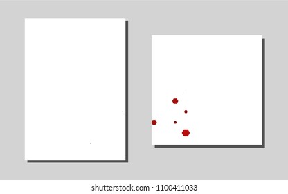 Dark Redvector banner for websites. Blurred decorative design in abstract style with textbox. Beautiful design for cover of notepads.
