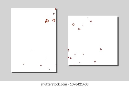 Dark Redvector banner for websites. Modern abstract design concept with colorful gradient. The pattern can be used for any ad, booklets.
