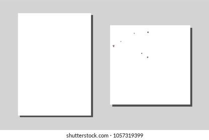 Dark Redvector brochure for ui, ux design. Blurred decorative design in abstract style with textbox. Pattern can be used as a template for calendars.