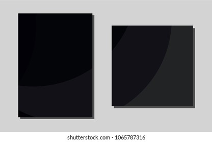 Dark Redvector layout for Leaflets. Abstract booklet on colored background with gradient. Pattern for ads, leaflets, labels of your business.