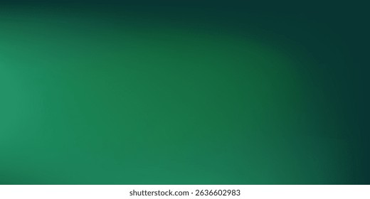 Dark royal green gradient seamless pattern with noise texture. Luxury deep turquoise and jade silk bg with soft transitions and effect ombre. Vector gradient mesh illustration art