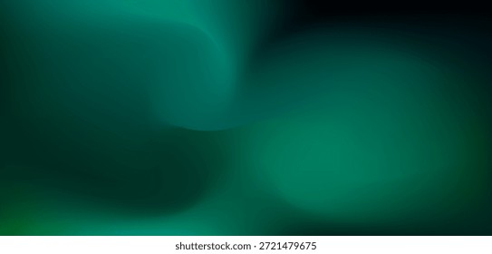 Dark royal green gradient seamless pattern with noise texture. Luxury deep turquoise and jade silk bg with soft transitions and effect ombre. Vector gradient mesh illustration art