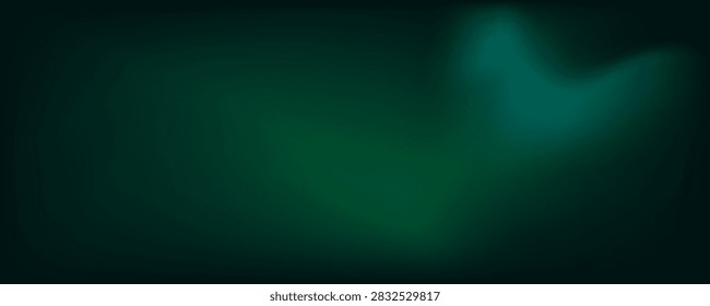 Dark royal green gradient seamless pattern with noise texture. Luxury deep turquoise and jade silk bg with soft transitions and effect ombre