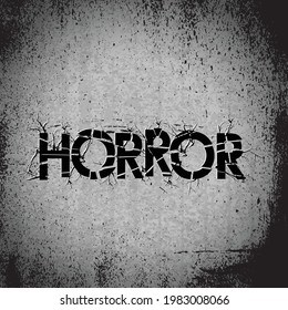 Fondo oscuro de miedo con texto