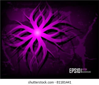 Dark scratch grunge background. Vector illustration eps10