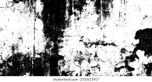 Dunkle kratzige Grunge-Textur. Überlagern Textur von Flecken, Flecken, Tinte, Punkte, Spritzer, Staub. Beschädigter Vintage-Hintergrund. Distressed schmutzige künstlerische Design-Element für Web, Druck, Vorlage