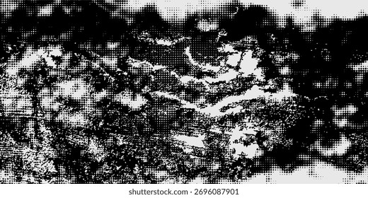 Fondo grunge arañado oscuro, efecto de película antigua