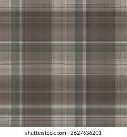 Dark scratched plaid pattern. Vector design
