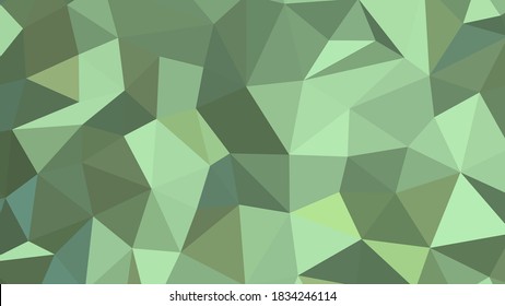 Dark sea green abstract background. Geometric vector illustration. Colorful 3D wallpaper.