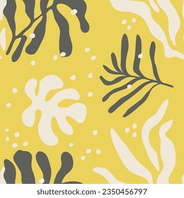 Dark Seamless Abstract Organic Element Design. Pink Continuous Color Vintage Paint, Seamless Pattern. Hippie Repetitive Elegant Artistic Surface Backdrop. 