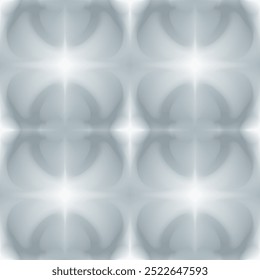 Gradiente de Vetor Cinzento Alumínio Sem Costura Escuro Fundo Calmo Turvado Líquido Atmosfera Lisa Monocromática Monocromática Superfície Curva de Água em Gradiente