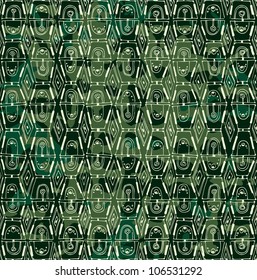 Dark seamless background. Painted decorative grid. The color of camouflage.