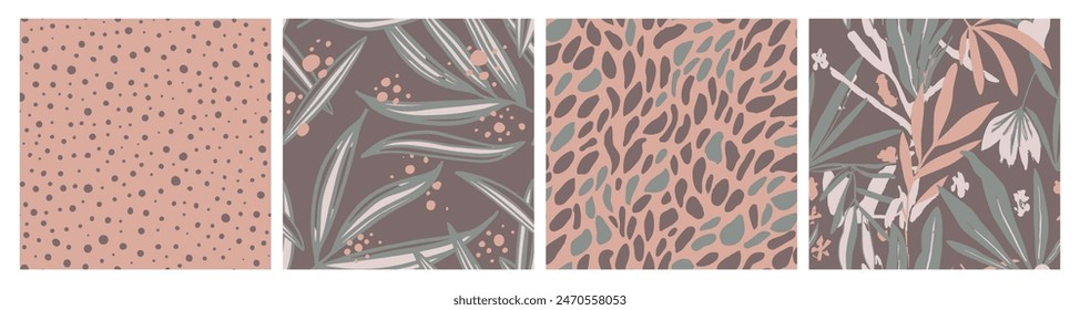 Dark Seamless Classic Simple Paint Wallpaper. Hippie Continuous Doodle Artistic Surface, Seamless Background. Gradient Seamless Fashion Beach Scribble Pattern. 