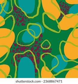 Dunkler, nahtloser, handgezeichneter Kunsthintergrund. Lila Nahtlose Abstrakte, isolierte, farbige, Nahtlose Textur. Vivid endless-stylisches Dekorativhintergrund