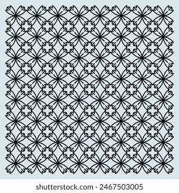 Dark seamless pattern with letter X