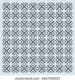 Dark seamless pattern with letter X