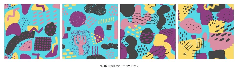Fondo de pantalla de líneas decorativas de verano sin costuras. Superficie hermosa clásica sin fin rosada, rayas sin costuras. Fondo de plantilla de moda con estilo repetido amarillo