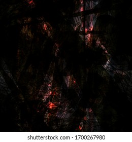 Dunkle nahtlose Textur mit Farblichtinklusion. Geheimnisvolles Muster. Abstrakter Hintergrund der Vektorillustration für Webseiten, Banner-Hintergrund, Stoff, Innendekor, Umhüllung
