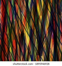 Dark seamless texture with paint lines and stripes. Abstract vector background for web page, banners backdrop, fabric, home decor, wrapping
