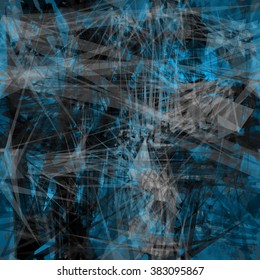 Dark seamless vector background for your design. Web